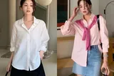 Tủ đồ có đủ 4 áo sơ mi này là chuẩn bài, qua Tết mặc đi làm vẫn "chanh sả" lại không sợ lỗi mốt