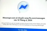 Facebook đóng cửa Messenger.com từ tháng 4/2026