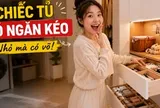 Chồng tôi nhất quyết lắp thêm ngăn kéo vào 6 chiếc tủ này, sau 6 tháng sử dụng, chúng hữu ích đến nỗi tôi muốn khóc vì sung sướng