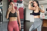 Võ Hạ Trâm khoe múi bụng ở phòng gym, mẹ bỉm 2 con tập nhiều môn phối hợp để giữ body khỏe khoắn