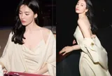 Song Hye Kyo gây sốt khi khoe lưng trần