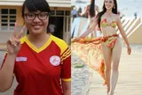 Hot girl Đại học Ngoại thương vuột mất vương miện Hoa hậu Việt Nam, chăm mặc gợi cảm khoe dáng "bốc lửa" sau giảm 32kg