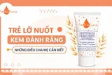 Trẻ lỡ nuốt kem đánh răng: Những điều cha mẹ cần biết