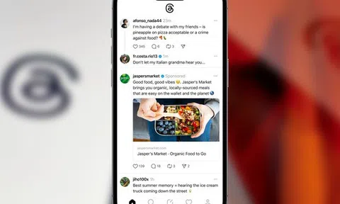 Threads chính thức có quảng cáo