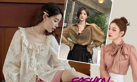 6 mẫu sơ mi hot hit đầu thu, sành điệu và thanh lịch, phối cùng quần jeans hay chân váy đều ăn ý