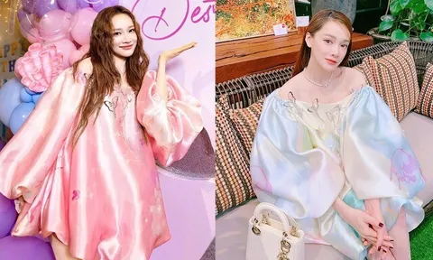 Nhã Phương được khen khi diện đầm bình dân đi đẻ