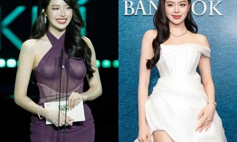 Trước ồn ào bộ đầm tím, Hoa hậu Thanh Thủy từng diện nhiều váy dạ hội đẹp đỉnh