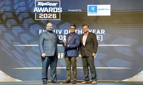VinFast VF 7 nhận giải 'SUV điện của năm' tại BBC TopGear India Awards 2026 0