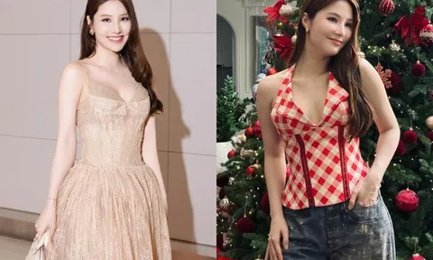 Hot girl có gương mặt đẹp nhất U40 "trẻ mãi không già", sau sinh nở chăm mặc táo bạo khoe 3 vòng "nét căng"