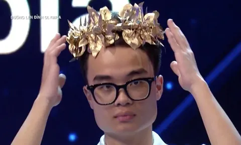 Nam sinh Hà Nội giỏi Toán thích làm thơ, giành vòng nguyệt quế Đường lên đỉnh Olympia