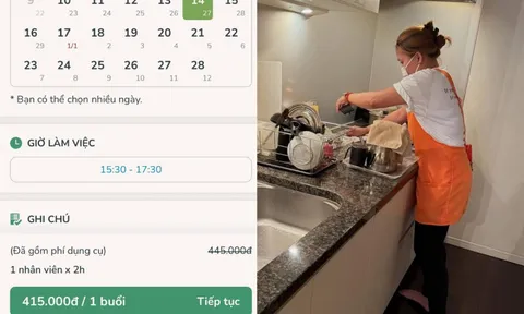 Check giá dịch vụ dọn nhà Tết TP.HCM, Hà Nội: 200.000 đồng/giờ ngày cao điểm, trả 1 triệu/ngày vẫn không có người nhận