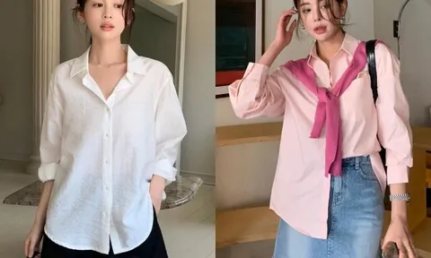 Tủ đồ có đủ 4 áo sơ mi này là chuẩn bài, qua Tết mặc đi làm vẫn "chanh sả" lại không sợ lỗi mốt