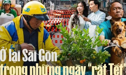 Ở lại Sài Gòn trong những ngày “rất Tết”