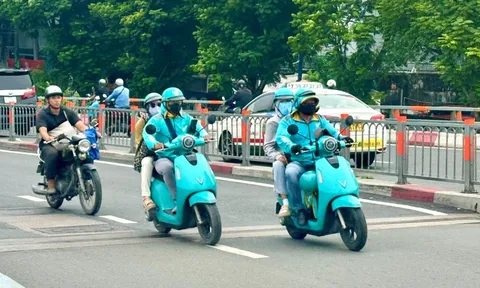 Xe điện dẫn dắt cuộc đua đặt xe công nghệ 0