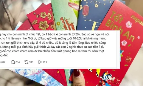 Bài đăng nhận hơn 16 nghìn lượt like ngày Tết: Từ bao giờ người lớn phải ngại ngùng, run run giải thích như này?