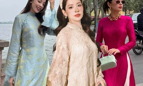 Chi Pu giữ đúng lời hứa “mỗi mùng một bộ”, xứng danh “nữ thần áo dài” mùa Tết