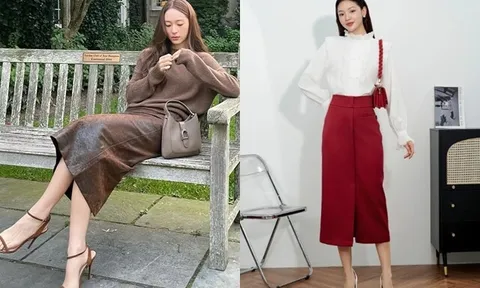 Muốn mặc chân váy bút chì mà vẫn thon gọn? 5 bí quyết phối đồ 2026 giúp "hack dáng", nàng hông to diện vẫn đẹp