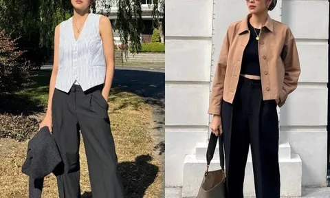 Trang phục đi du lịch chỉ hai màu sắc của Tăng Thanh Hà