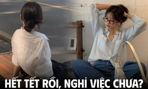 Dân văn phòng “chờ qua Tết nghỉ việc”: Giờ hết Tết thật rồi vẫn thấy sao quá khó nói
