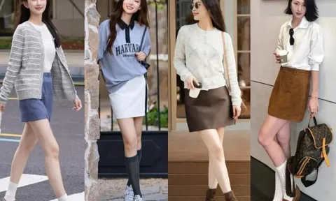 Chân váy ngắn mùa xuân phối với những kiểu áo này là chuẩn mốt, phong cách "thăng hạng" ngay từ lần diện đầu tiên