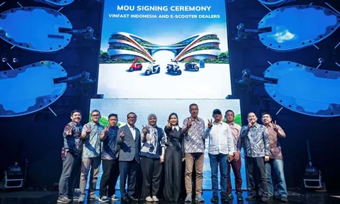 VinFast hợp tác với 6 đại lý xe máy điện tại Indonesia, mở rộng thị trường