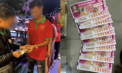 Nhân viên quán nhậu trúng số 18 tỷ đồng, hé lộ số tiền tán lộc cho chủ quán và 40 đồng nghiệp