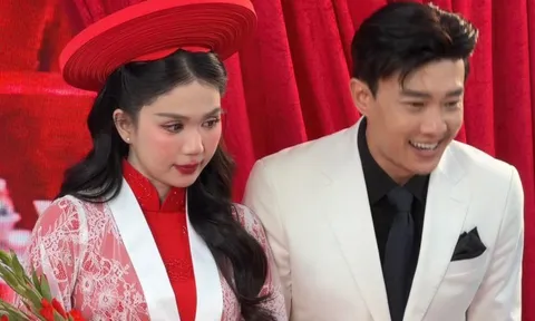 Thực hư hình ảnh nam diễn viên Quốc Trường "đám cưới" với "nữ hoàng nội y"