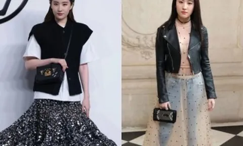 Loạt trang phục gây tranh cãi của Lưu Diệc Phi