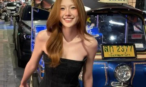 Trang phục khoe dáng "mình dây" của em gái Trấn Thành