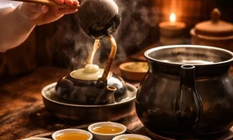 Về Huế thương thưởng thức trà cung đình