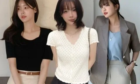 5 kiểu áo cộc tay đang được hội mặc đẹp ưu ái, chị em sắm là mặc xinh suốt mùa Hè