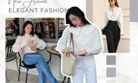 Hè sắp đến rồi, đây là 3 kiểu sơ mi trắng "hack tuổi" đỉnh cao, toát lên khí chất thanh lịch tự nhiên