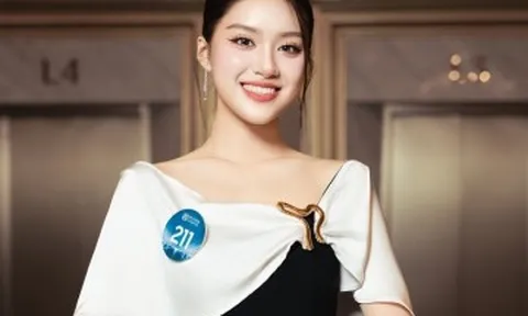 Phương Oanh gây chú ý tại Miss World Vietnam 2025