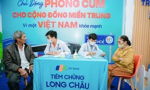 Long Châu và Abbott đưa 2.000 liều vắc xin cúm miễn phí đến người dân miền Trung