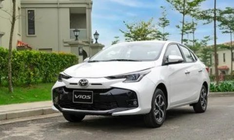 Bảng giá xe Toyota Vios mới nhất tháng 3/2026
