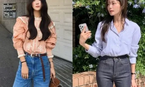 Mê diện quần jeans đi làm, chị em phối cùng 4 kiểu áo này vừa ghi điểm tuyệt đối lại tôn dáng hơn hẳn