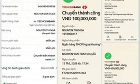 Phát hiện 1 tỷ đồng bất thường trong tài khoản Techcombank mang tên ‘Nguyen Van Tuan’: Công an sử dụng biện pháp nghiệp vụ vào cuộc