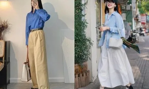 Mặc áo xanh dương phối với đồ gì? Bí quyết giúp chị em chinh phục gam màu hot nhất mùa Hè chuẩn sành điệu
