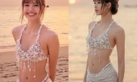 Lisa thả dáng trên biển đón tuổi 29