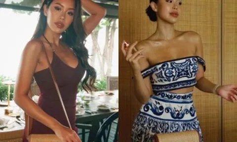 Tiên Nguyễn được khen mặc đầm nghìn đô "đẹp hơn người mẫu"