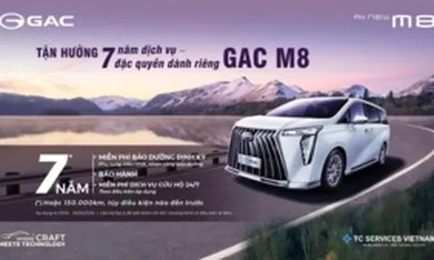 GAC All-New M8 gia tăng đặc quyền từ 1/4: Nâng tầm giá trị, ưu đãi vượt trội