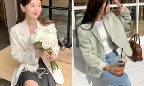 Đừng mặc mỗi blazer đen "chán ngắt", đây mới là lựa chọn nâng tầm nhan sắc, diện lên đẹp hẳn ra