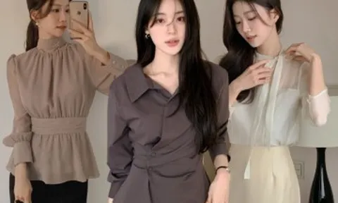 5 kiểu áo blouse tôn dáng nhất hiện tại: Chị em diện vừa "ăn gian" chiều cao khéo lại nâng tầm outfit hơn hẳn