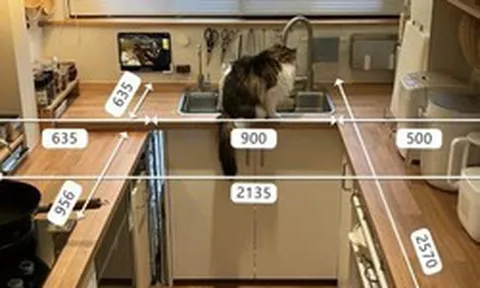 Sau 2 lần sửa bếp, tôi nhận ra: Sai 4 kích thước này khiến việc nấu ăn ngày càng mệt