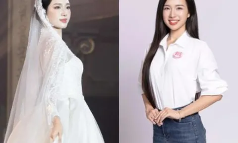 Cô gái đo nhân trắc học lâu nhất Hoa hậu Việt Nam: Từng bị Kiều Duy "đánh bại", nhan sắc hiện tại mới ngỡ ngàng