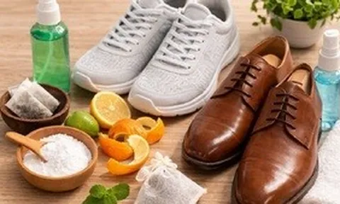 6 cách khử mùi hôi giày vào mùa hè cực kỳ đơn giản