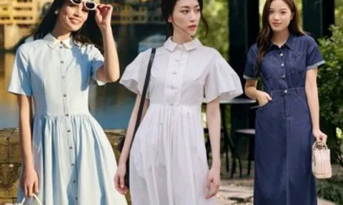 Chiếc váy "chân ái" cho hội công sở mùa Hè, không chỉ thoáng mát mà còn thanh lịch hơn hẳn áo sơ mi trắng