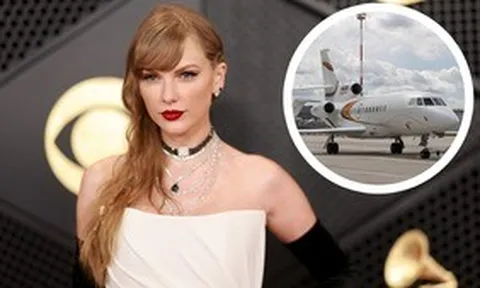 Chuyên cơ riêng giá nghìn tỷ đồng của ca sĩ Taylor Swift