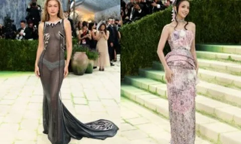 Dàn mỹ nhân diện xuyên thấu, khoe nội y ở Met Gala