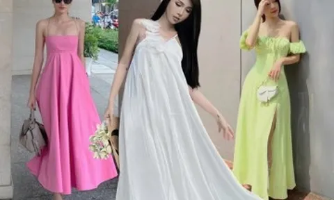 5 kiểu váy maxi "đắt hàng" nhất mùa Hè, không bao giờ lo lỗi mốt, chị em diện lên rất tôn dáng
